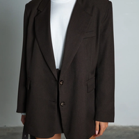 ג׳קט מיליה- חום כהה