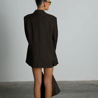 ג׳קט מיליה- חום כהה