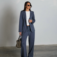 חליפת קנדל - אפור מתכת