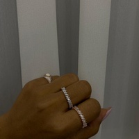 טבעת רוז גולד אינפיניטי מעויינים