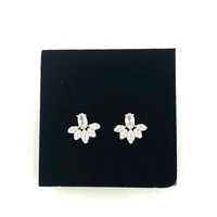 עגילי NOA - כסף 925 אבן כסופה