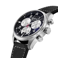 STARTIMER PILOT QUARTZ CHRONOGRAPH BIG DATE AL-372NS4S6