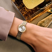 Akilia Mini Link Two-Tone Gold  IV95Q1268