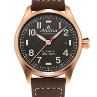 שעון Alpina Startimer Pilot Automatic Dark Grey Dial