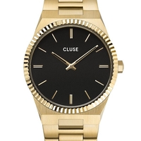 CW0101503007  Vigoureux Steel Black, Gold Colour