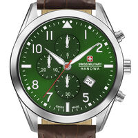 HELVETUS CHRONO שעון ספורטיבי לגבר ירוק