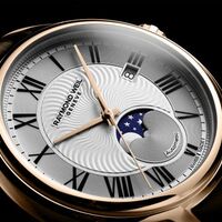 שעון Raymond Weil Maestro Moon Phase Automatic Brown Leather