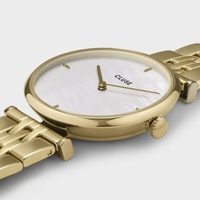 Triomphe Steel White Pearl, Gold Colour