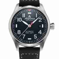 שעון Alpina Startimer Pilot Automatic Navy Blue Dial