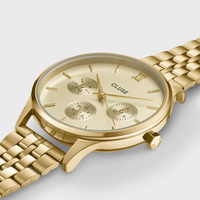 Minuit Multifunction Watch Steel, Full Gold colour CW10701