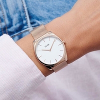 F?roce Mesh White, Rose Gold Colour