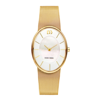 Rømø Oval Mother of Pearl Gold  IV05Q1168