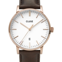 40  CW0101501002  Aravis Leather Brown, Rose Gold Colour