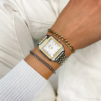 GRACIEUSE WATCH STEEL, BICOLOUR