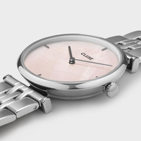 Triomphe Steel Pink Pearl, Silver Colour