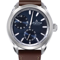 שעון Alpina Alpinar Regulator Automatic Dark Blue Brown