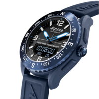 שעון Alpina Alpinerx Black/Blue