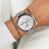 Minuit Multifunction Watch Steel, Full Silver Colour CW10703