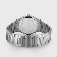 CW0101503003  Vigoureux Steel Petrol Blue, Silver Colour