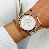 Minuit Multifunction Watch Steel, Rose Gold Colour CW10702