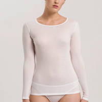 HANRO SHIRT 1/1 ARM ULTRALIGHT