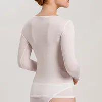 HANRO SHIRT 1/1 ARM ULTRALIGHT