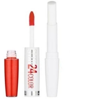 maybelline super stay lipstick-483 non-stop orange