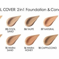 goldenrose foundation total cover 2in1