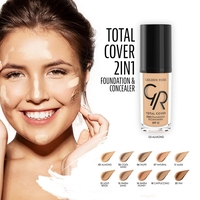 goldenrose foundation total cover 2in1