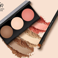 golden rose metal sculpting palette