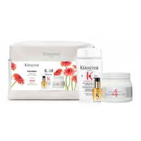 מארז חג פרמייר לשיקום שיער פגום עם תיק יוקרתי ומוצר בגודל מיוחד במתנה