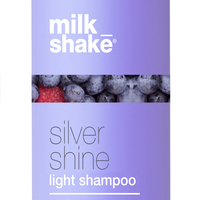 shampoo shine silver מילקשייק שמפו סילבר למראה שיער זוהר