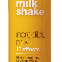milk incredible מילקשייק תחליב טיפולי משקם בעל 12 השפעות חיוניות לשיער