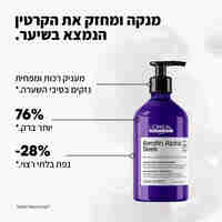 שמפו קרטין אלפא סליק - Shampoo Keratin Alpha Sleek 500 ml