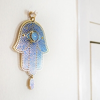 HAMSA MOSAIC BLUE