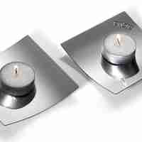 Traveling Dune Shabbat Candlesticks