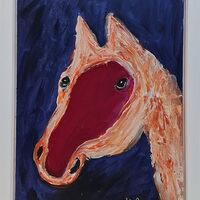 Horse - menashe kadishman