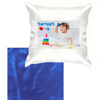 הדפסה על כרית נוי בצורת ריבוע סאטן