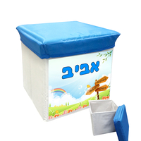 הדפסה על קופסת אחסון מתקפלת