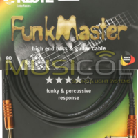 כבל גיטרה ובס באורך 6 מטר KLOTZ FunkMaster TM-R0600