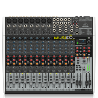 מיקסר 16 ערוצים עם אפקט לשירה BEHRINGER XENYX X2222USB