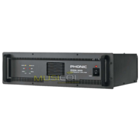 מגבר הספק 2X200W עם שנאי קו PHONIC ICON300