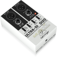 קופסאת DI כפולה אקטיבית BEHRINGER DI20