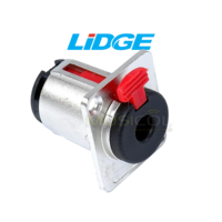 מחבר PL 6.3MM לפנל LIDGE YM044F