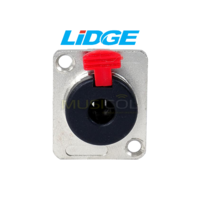מחבר PL 6.3MM לפנל LIDGE YM044F
