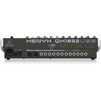 מיקסר 14 כניסות כרטיס קול ואפקט לשירה QX1832USB