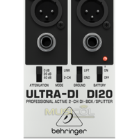 קופסאת DI כפולה אקטיבית BEHRINGER DI20
