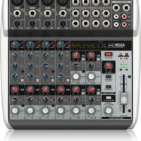 מיקסר 12 כניסות עם כרטיס קול Q1202USB