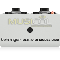קופסאת DI כפולה אקטיבית BEHRINGER DI20