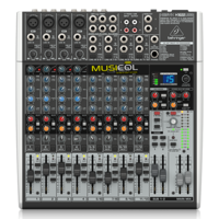 מיקסר 12 כניסות כרטיס קול אפקט לשירה XENYX X1622USB
